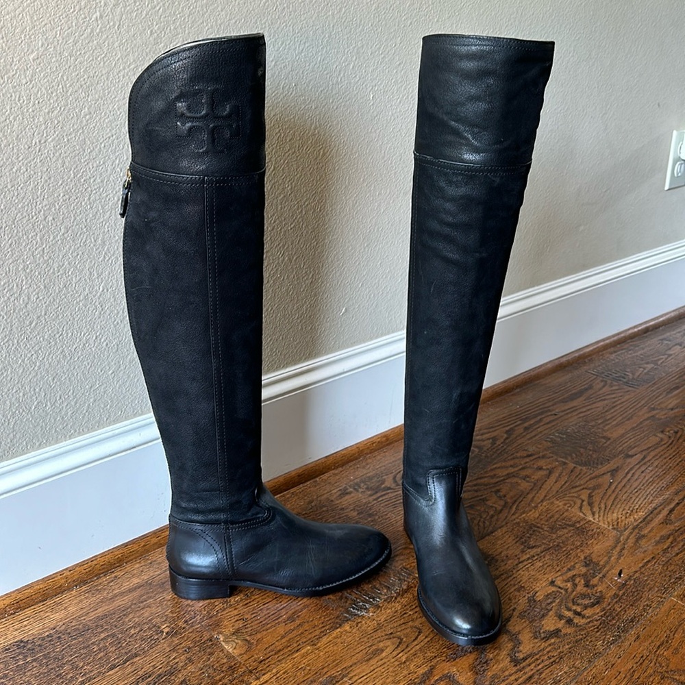Tory Burch Over the Knee Boots, size 6, never worn